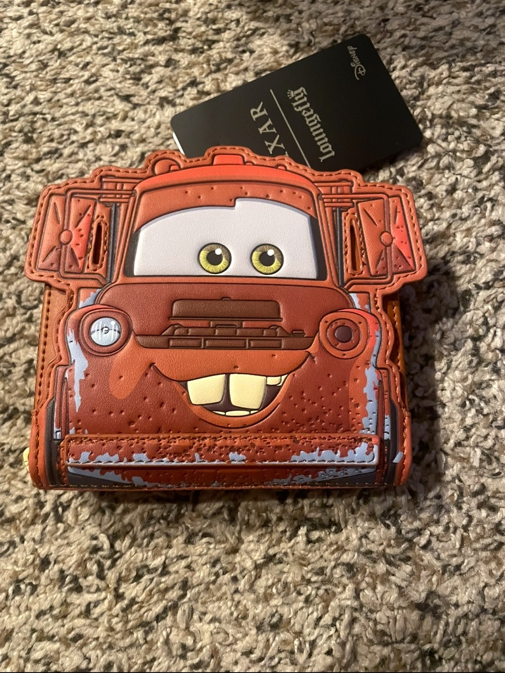 Loungefly Disney Pixar Cars Mater Zip Wallet